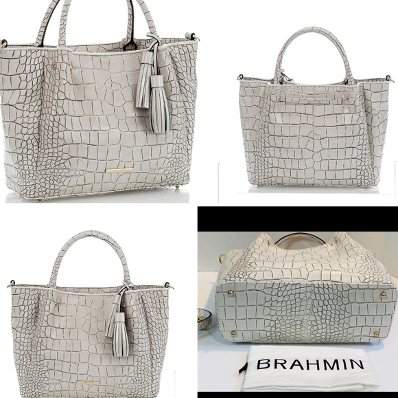 BRAHMIN DESIGNER PURSE BAG SATCHEL HANDBAG - Picture 14 of 14